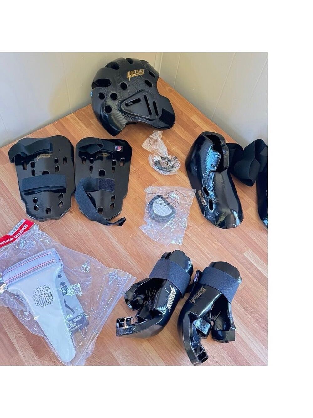 ProForce Lightning Martial Arts Sparring Gear Set  adult med